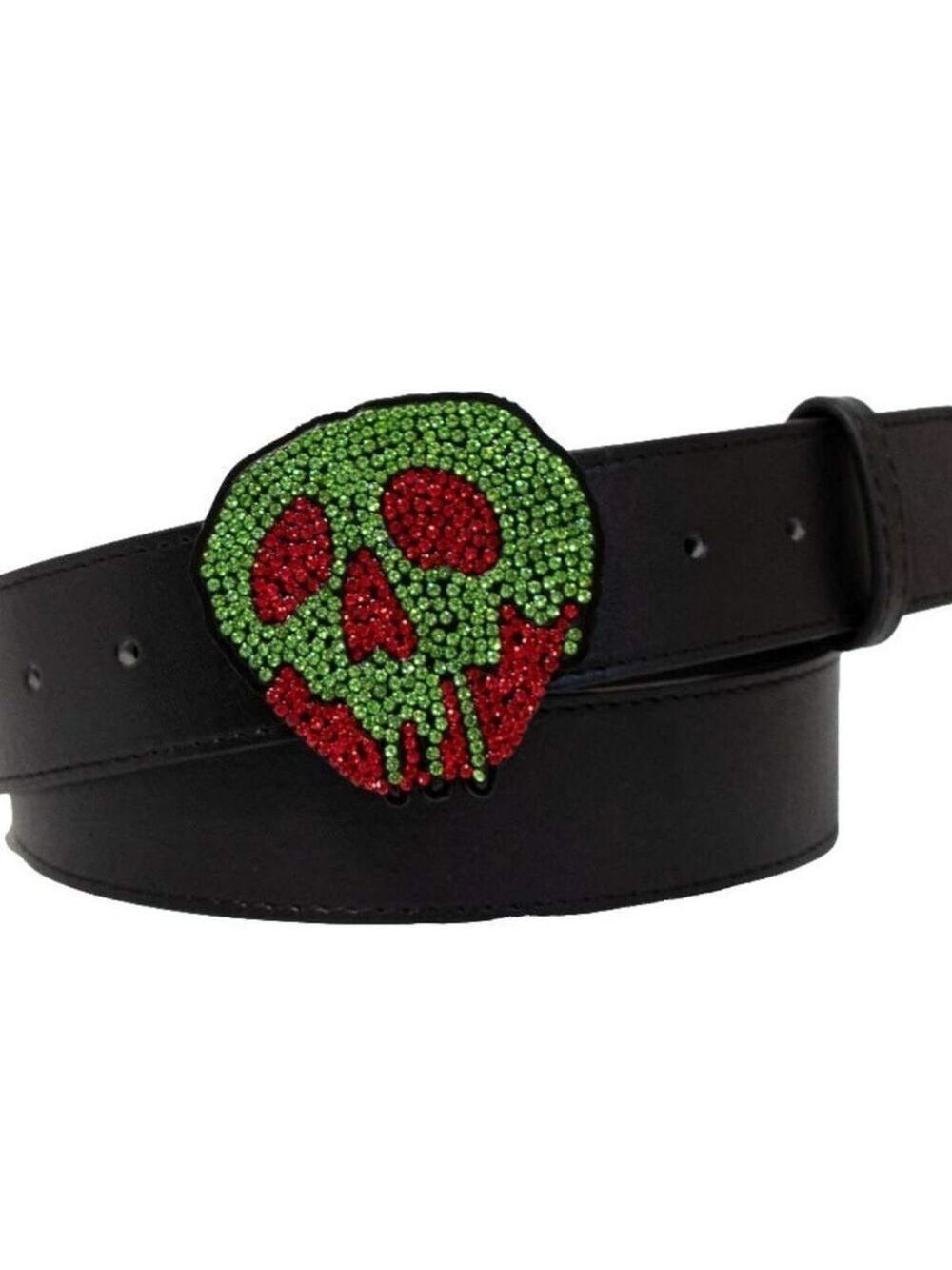 Buckle-Down Women's Disney, Snow White Poison Apple Crystal Rhinestone, Vegan